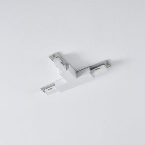 Eglo EU EASYT T?Connector – White Plastic, Track Lighting Component, Indoor Use