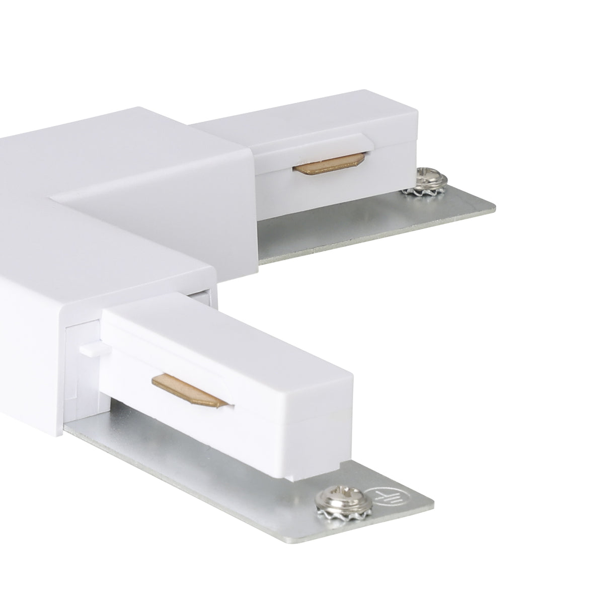 Eglo EU EASYT T?Connector – White Plastic, Track Lighting Component, Indoor Use