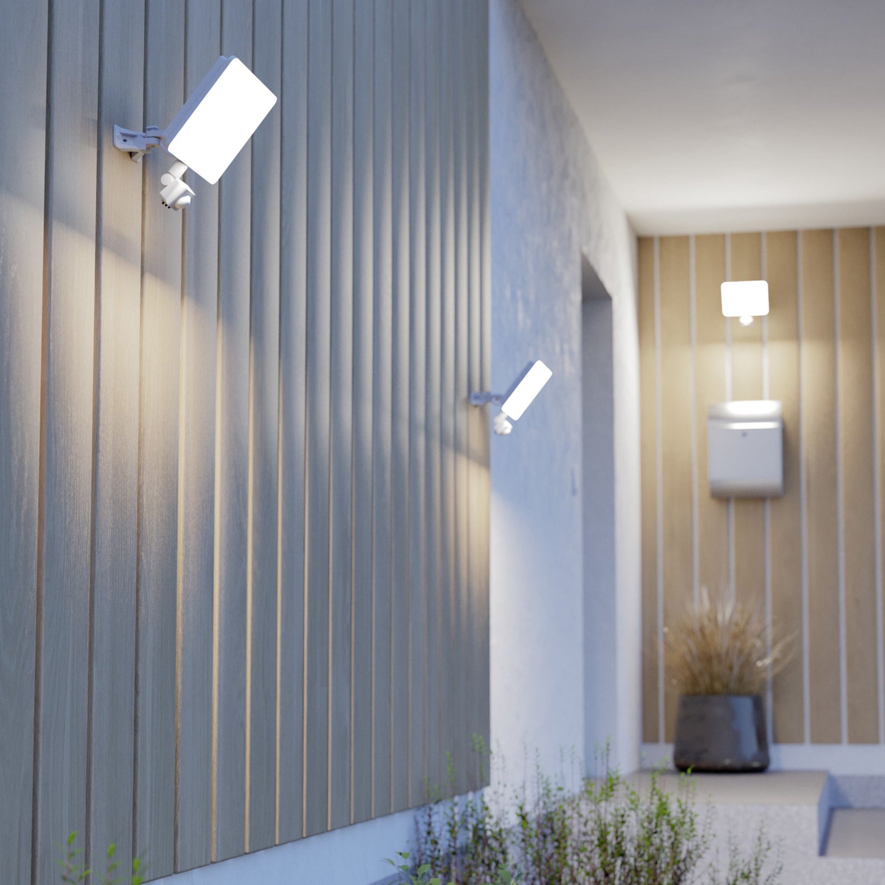 Eglo EU Pineda LED Plastic Satin Nickel Round Recessed Light, 8.4cm, 3000K product image - Endon Lighting from First Light Direct with great prices and fast UK delivery