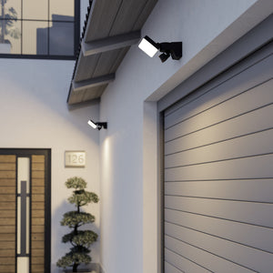 Eglo EU Epifano Black Plastic Outdoor Motion Detector