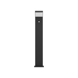 Eglo EU Grottazzonlina Black Aluminium LED Outdoor Floor Light With Motion Sensor