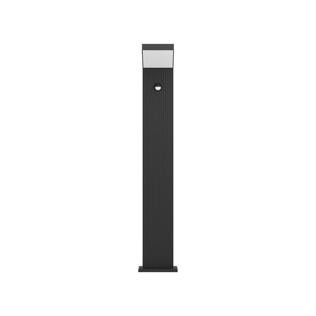 Eglo EU Grottazzonlina Black Aluminium LED Outdoor Floor Light With Motion Sensor