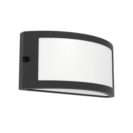Eglo EU POGGIARELLO Wall Light – Black, IP54, E14, Compact Outdoor Wall Lighting