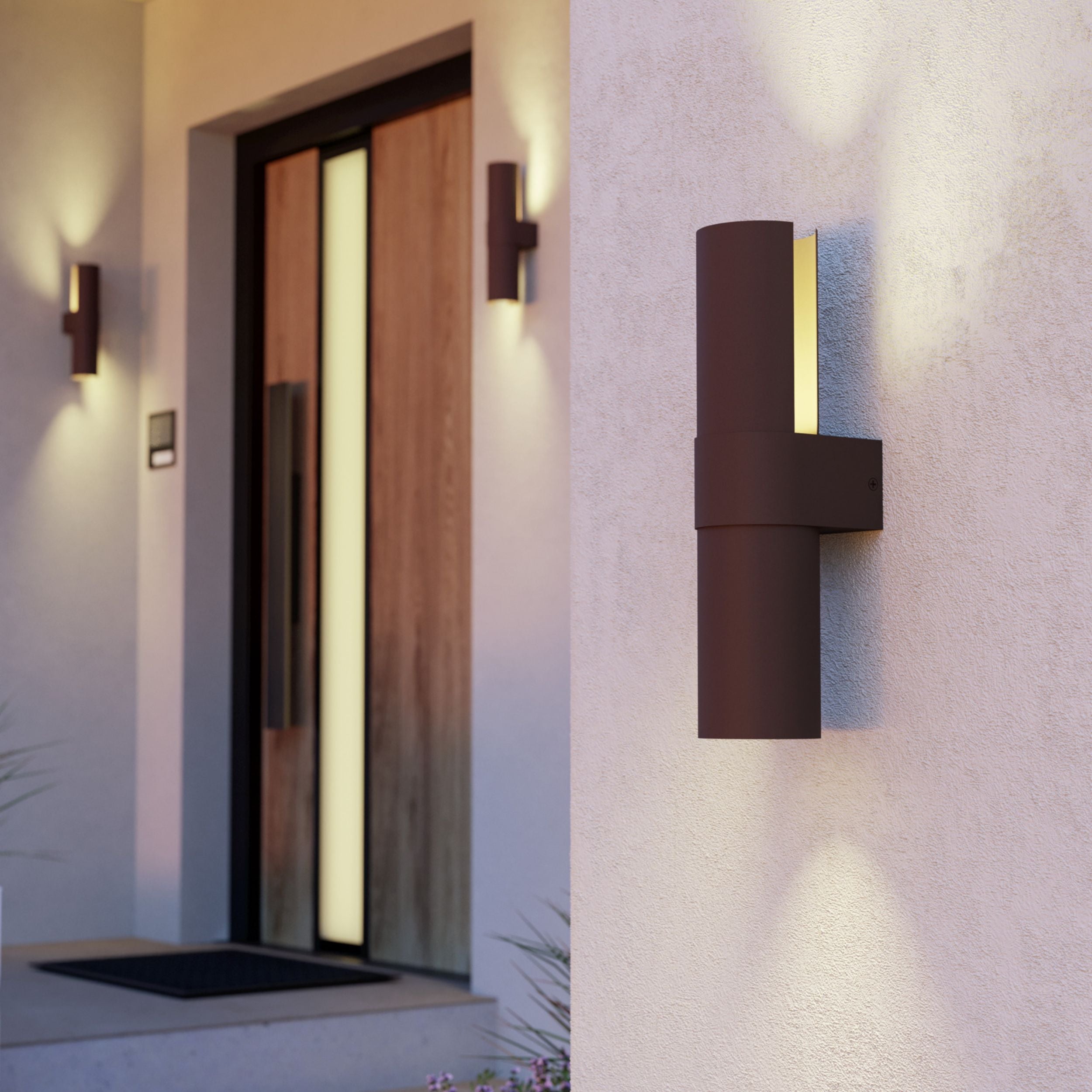 Eglo EU MECINOS Recessed LED Light – White, Square, Warm White, Compact Indoor Ceiling Downlight