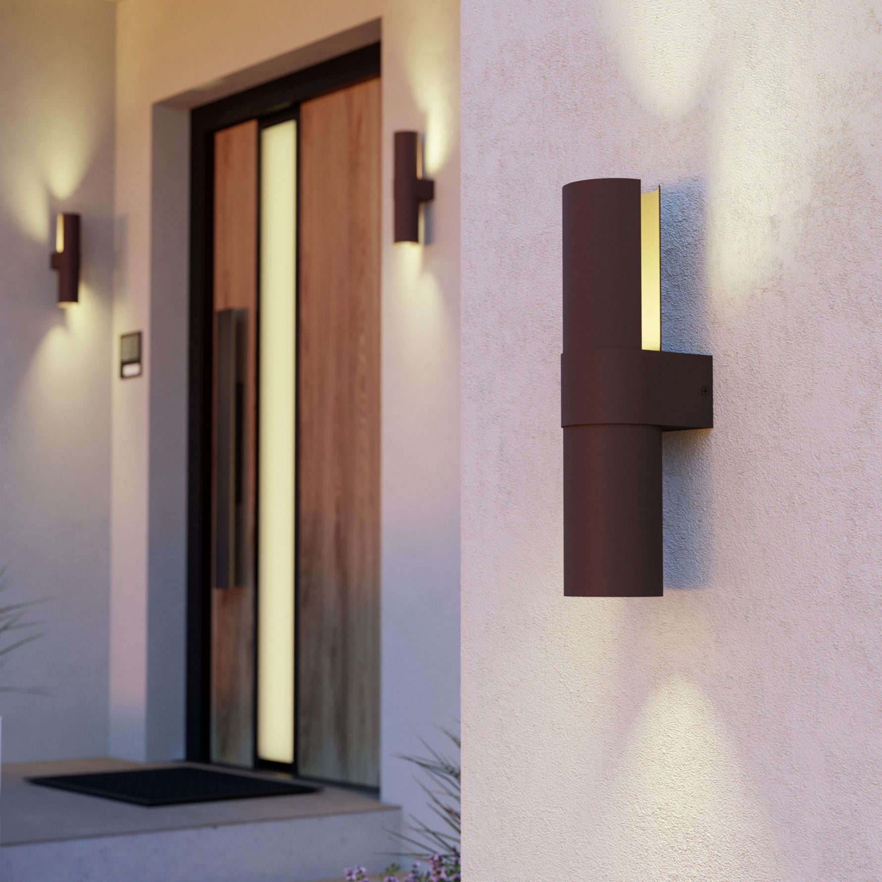 Eglo EU MECINOS Recessed LED Light – White, Square, Warm White, Compact Indoor Ceiling Downlight
