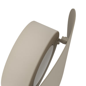 Eglo EU BRIALE Outdoor LED Wall Light – Sandy Aluminium, 3?Step CCT, Warm to Cool White, IP44 Exterior Lighting