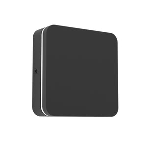 Eglo EU PEDERSANO Outdoor LED Wall Light – Black, 3?Step CCT, Integrated LED, IP44 Exterior Lighting