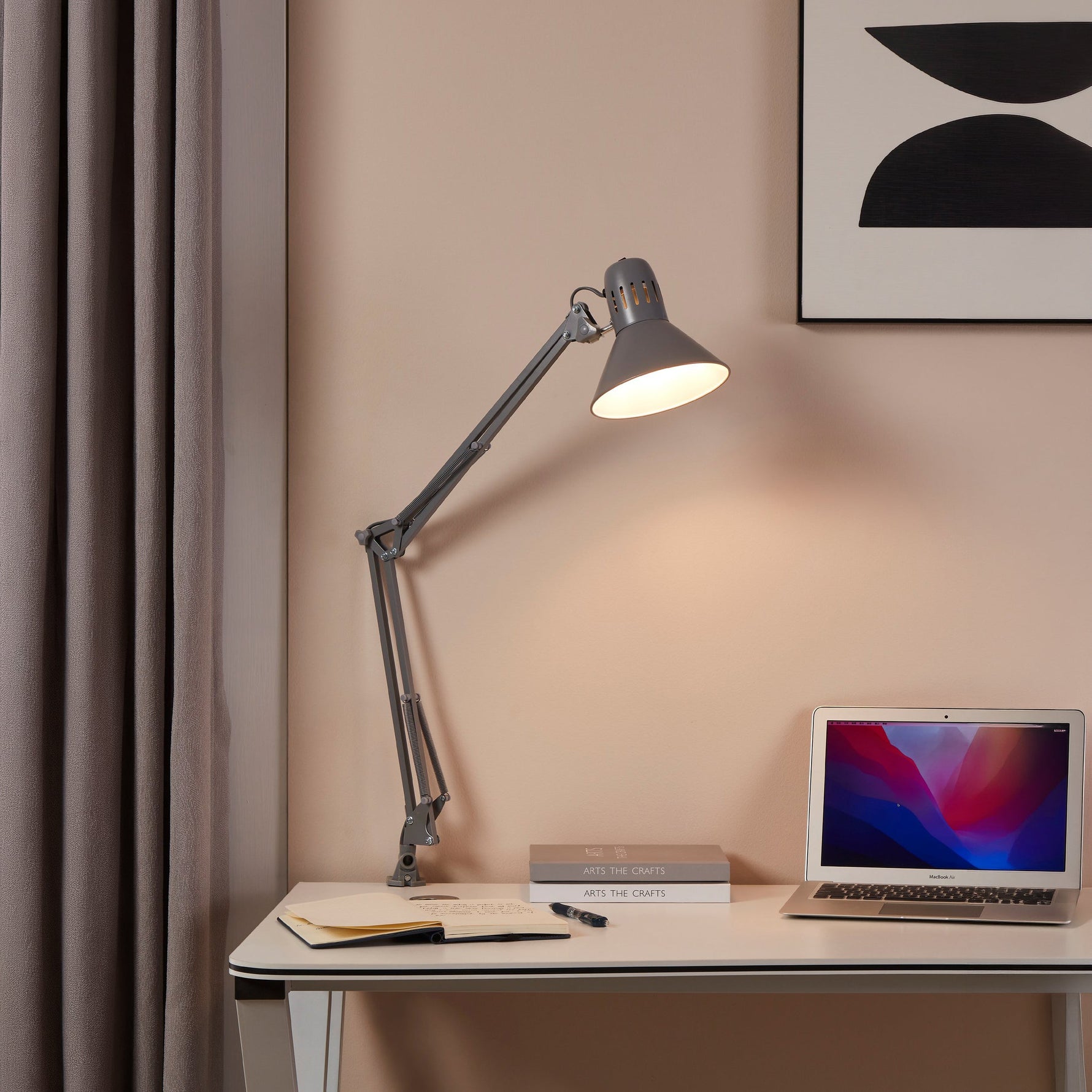 Eglo EU ROLIMARE LED Ceiling Light – Black Finish, Bright White Light, 5500?lm, Indoor Lighting product image - Endon Lighting from First Light Direct with great prices and fast UK delivery