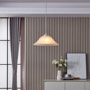 Eglo EU Albany Plastic & Glass White Single Pendant