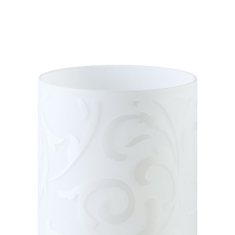 Eglo EU GEO Table Lamp – White Glass & Plastic, E14, Indoor Accent Lighting