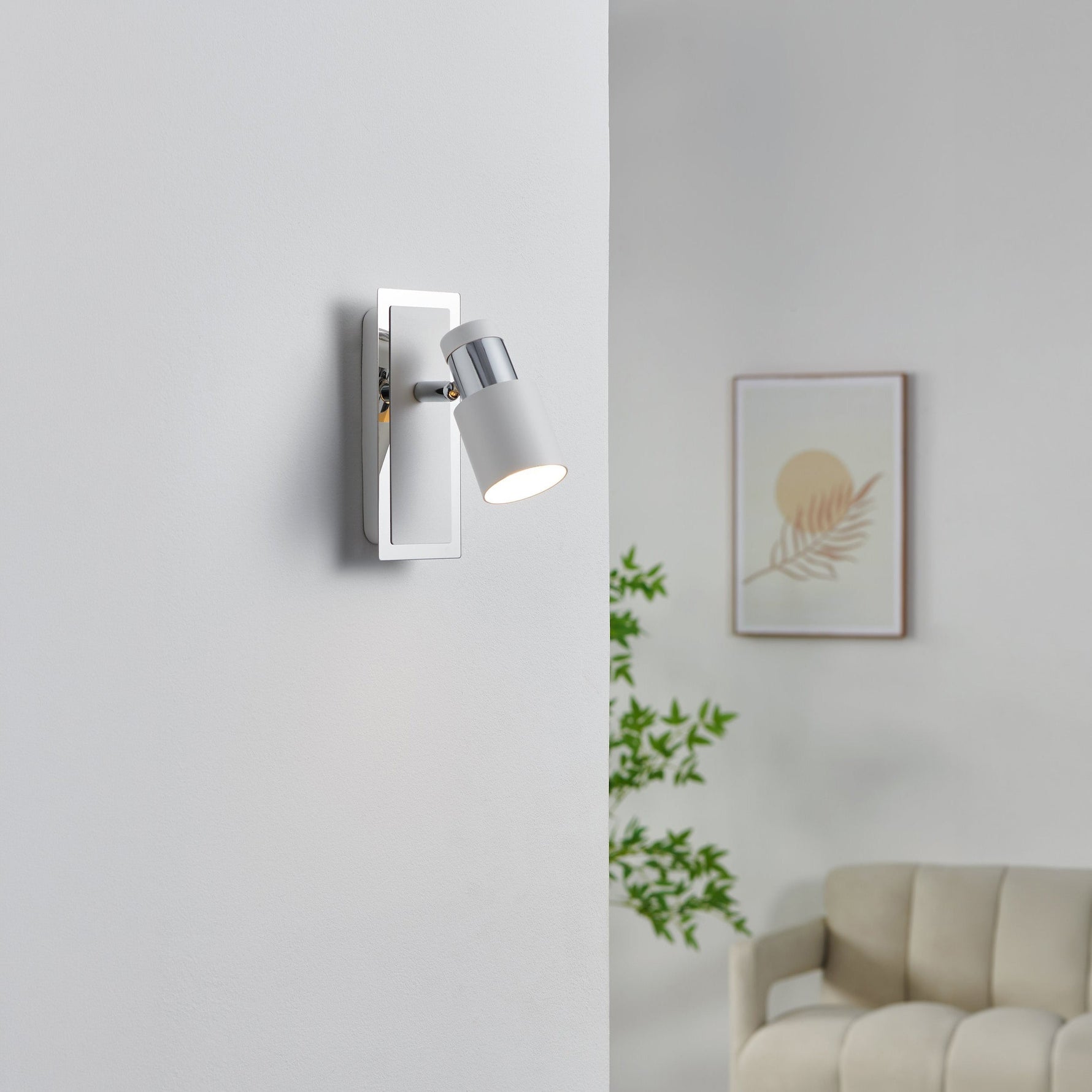 Eglo EU Savoy Cast Metal & Glass Bronzed Single Wall Light product image - Endon Lighting from First Light Direct with great prices and fast UK delivery