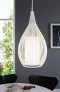 Eglo EU Razoni White Metal And Glass 1 Light Ceiling Fitting, (D) 19cm