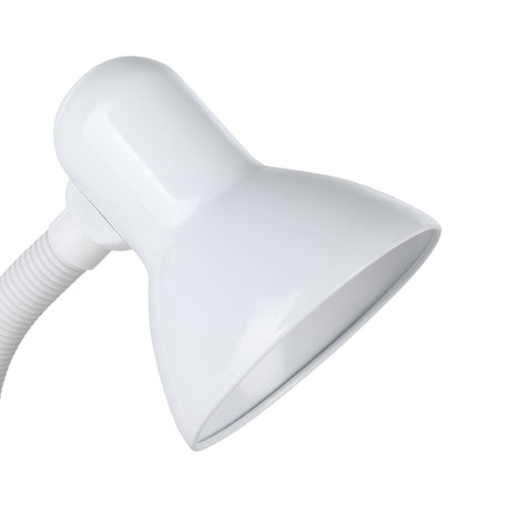 Eglo EU Basic White Plastic Flexible Table Lamp