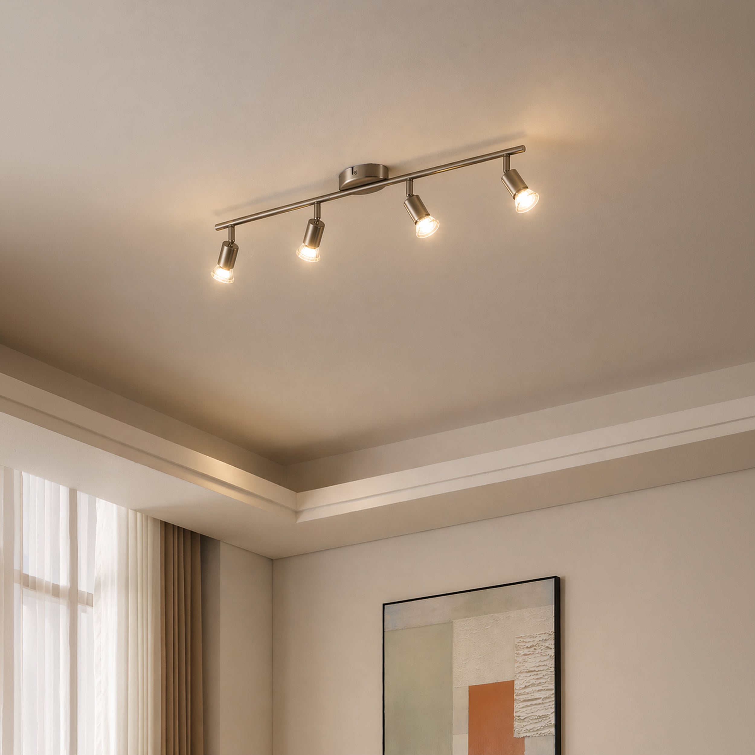 Eglo EU Miniere Steel Grey Minimalist 2-Light Pendant