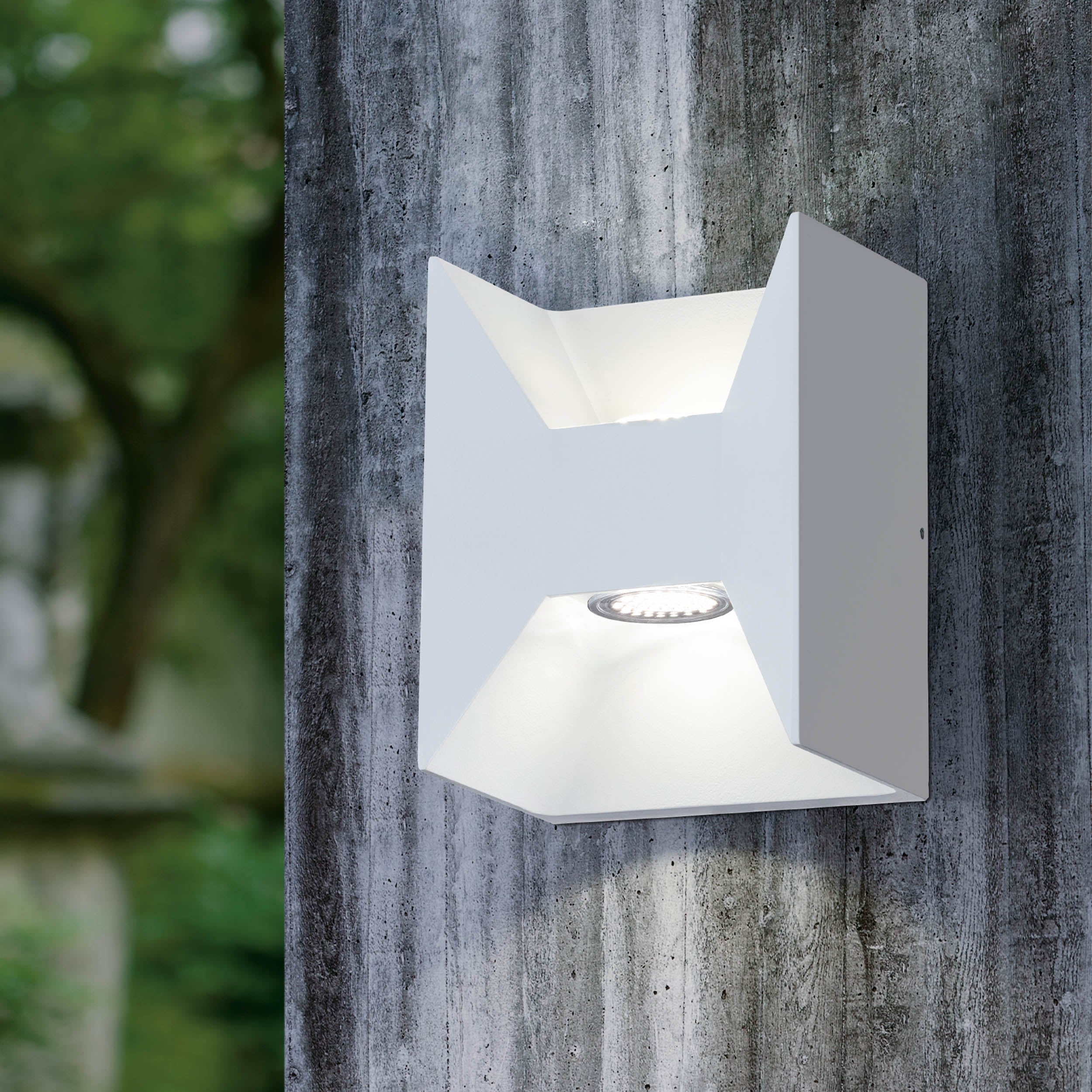 Eglo EU Moschella LED Ceiling Light 37.5cm Round Black Aluminium & Steel Frame with White Diffuser, Tri?Colour CCT product image - Endon Lighting from First Light Direct with great prices and fast UK delivery