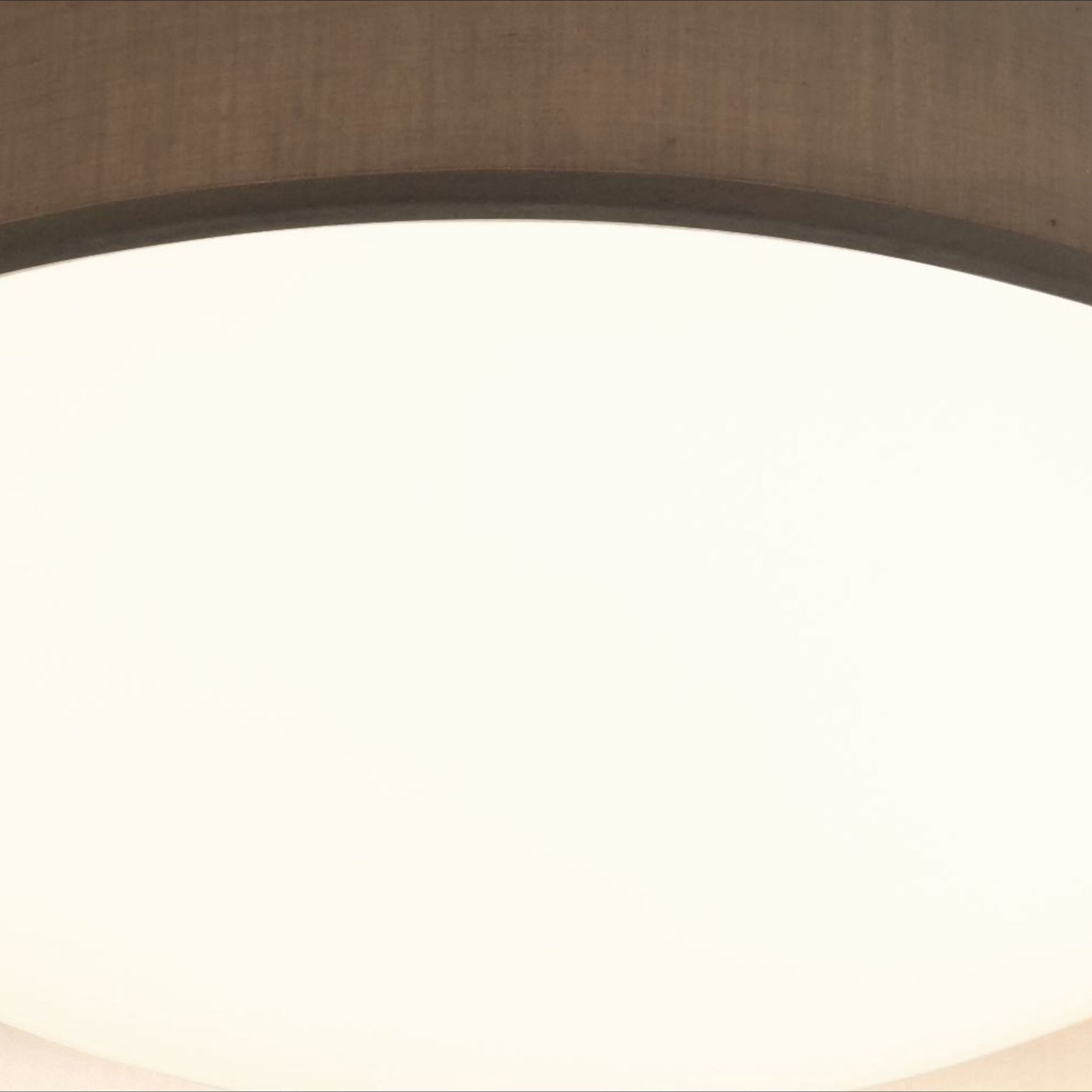 Searchlight Electric Gianna Flush - Grey Fabric & Acrylic Diffuser 9371-50GY
