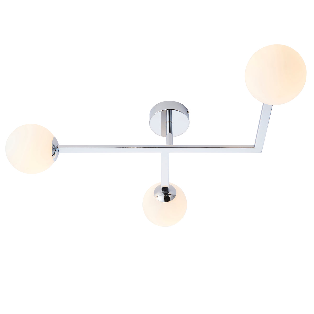 Spa 3lt semi Flush Light Fitting
