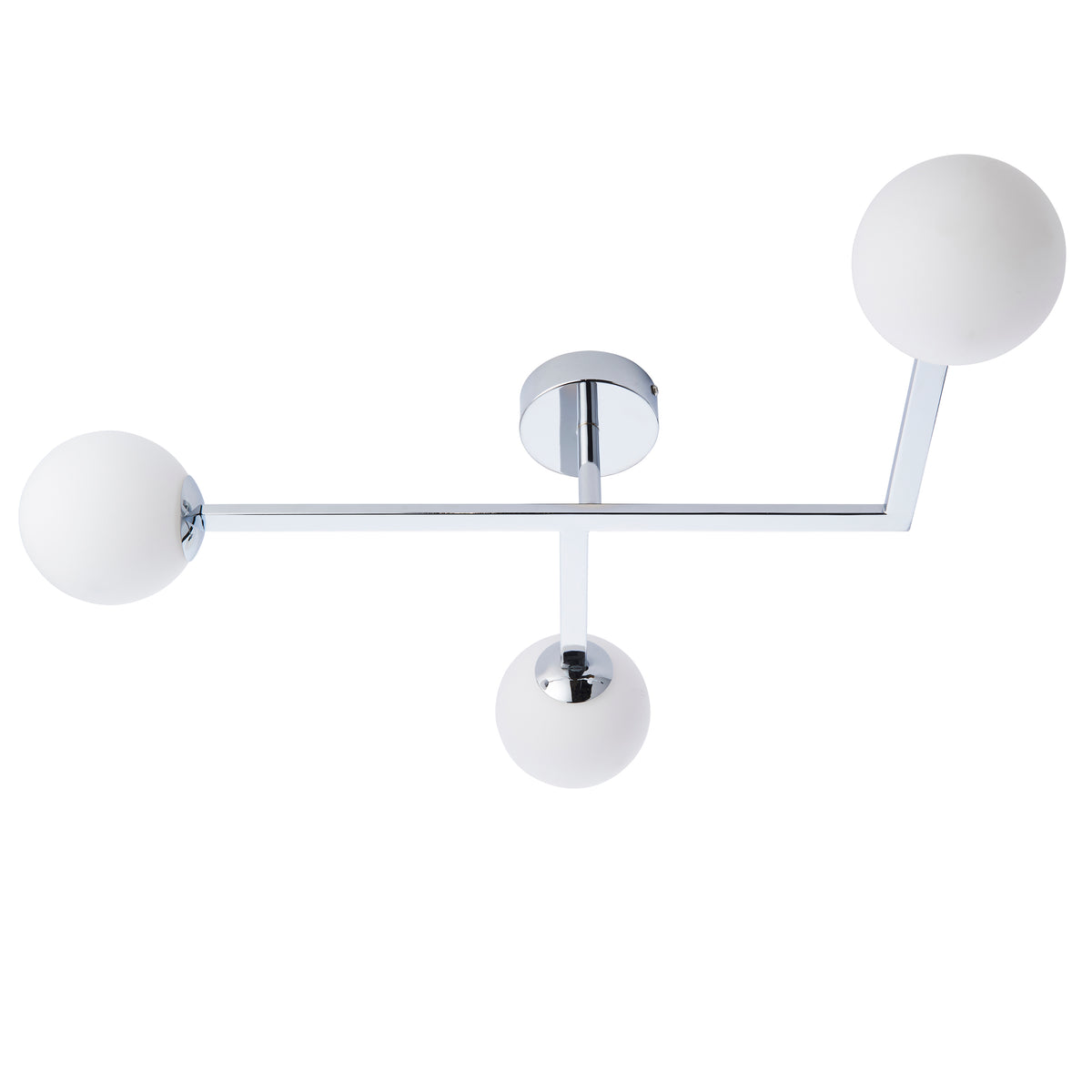 Endon Lighting Spa 93904 Spa 3lt semi Flush Light Fitting