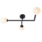 Spa 3lt semi Flush Light Fitting