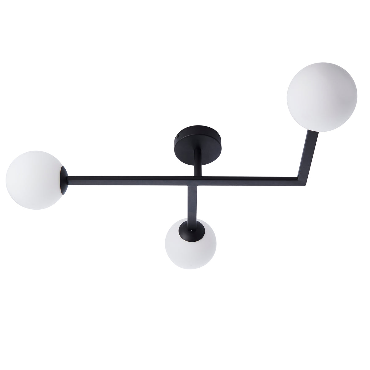 Endon Lighting Spa 93905 Spa 3lt semi Flush Light Fitting