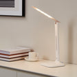 Eglo EU Caupo LED Plastic & Steel White Table Lamp