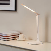 Eglo EU Caupo LED Plastic & Steel White Table Lamp