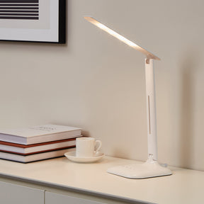 Eglo EU Caupo LED Plastic & Steel White Table Lamp