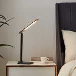 Eglo EU Caupo LED Plastic & Steel Black Table Lamp