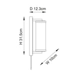 Endon Lighting Arlo & Ayla 53cm 125420 Arlo & Ayla 53cm Floor Light Fitting