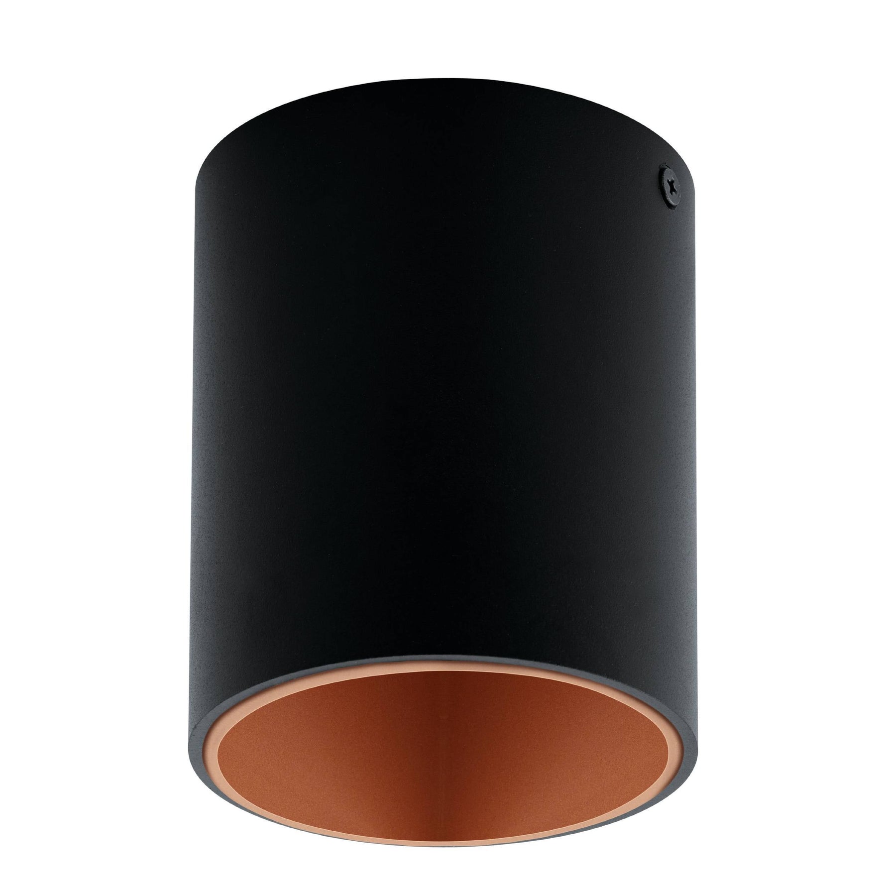 Eglo EU POLASSO Ceiling Light – Black & Gold, Integrated LED, Warm White, Compact Indoor Ceiling Lighting product image - Endon Lighting from First Light Direct with great prices and fast UK delivery