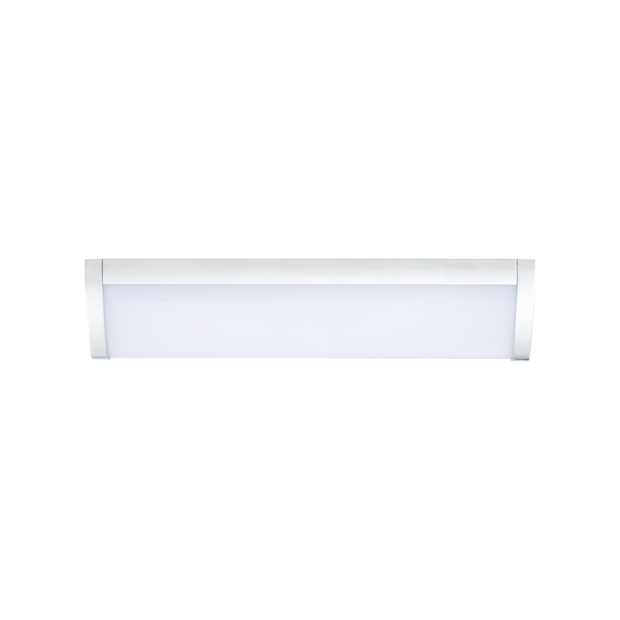 Eglo EU Gita 2 Chrome Metal & Plastic LED Bathroom Wall Light, 35cm