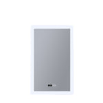 Rectangle Bathroom Mirror-Digital Clock,Demister Pad