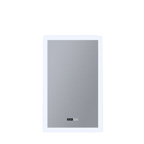 Rectangle Bathroom Mirror-Digital Clock,Demister Pad