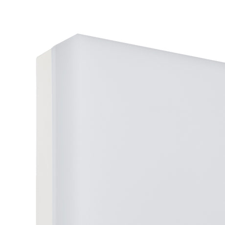 Eglo EU SONELLA Outdoor LED Wall / Ceiling Light – White Plastic, Warm White, Indoor & Outdoor Lighting