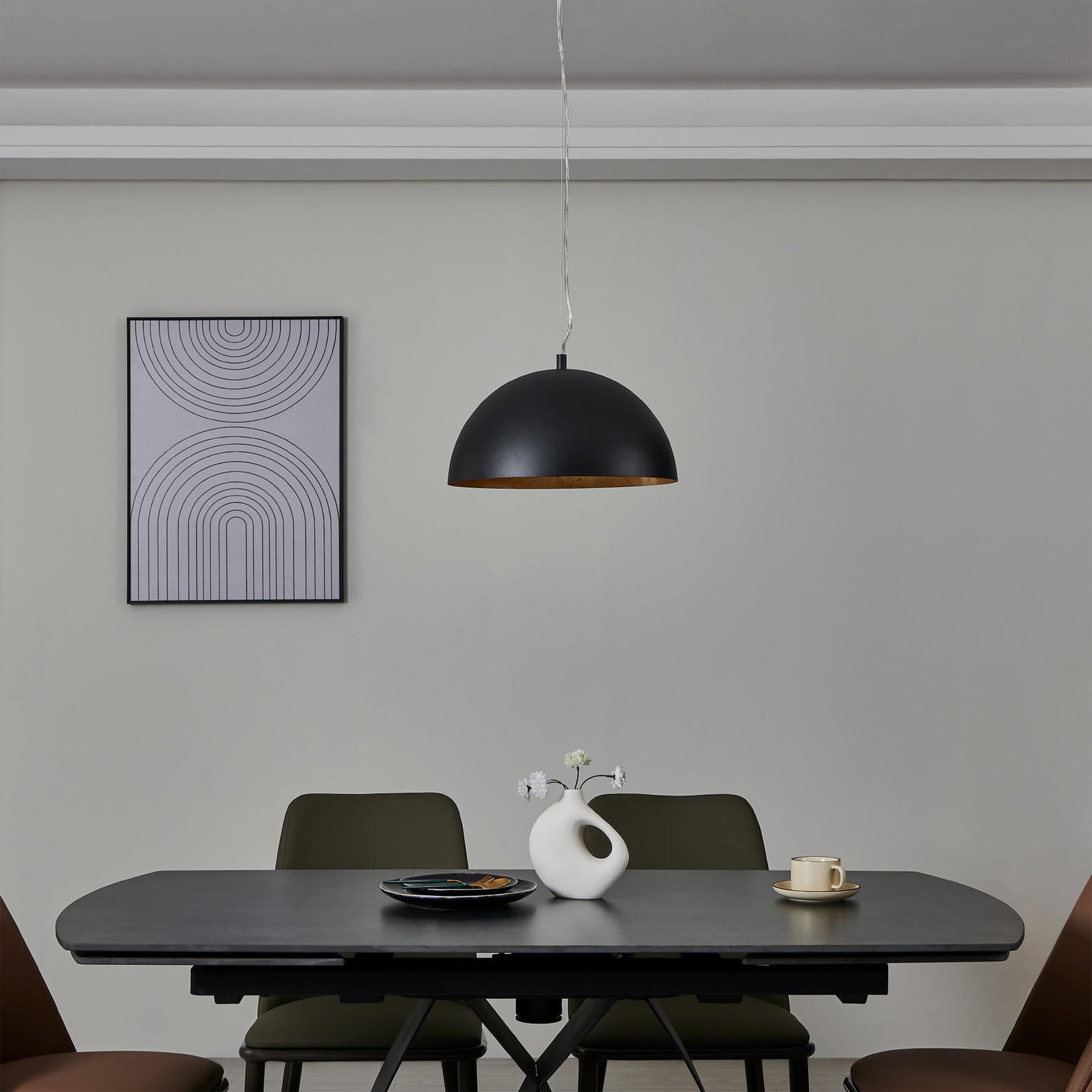 Eglo EU Cardillio 1 Aluminium & Chrome LED Single Spotlight product image - Endon Lighting from First Light Direct with great prices and fast UK delivery