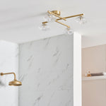 Endon Lighting Mobias 95009 Mobias 4lt semi Flush Light Fitting
