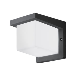 Eglo EU DESELLA?1 Outdoor LED Wall Light – Anthracite Cast Aluminium, Warm White, IP55 Exterior Lighting