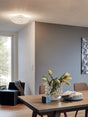 Eglo EU Clemente Steel & Glass LED Ceiling Light