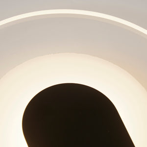 Searchlight Electric Target LED Wall Light, Sand Black Metal 95410BK