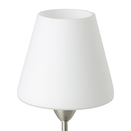 Eglo EU Damasco 1 Table Lamp – Satin Nickel Steel