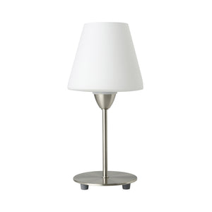 Eglo EU Damasco 1 Table Lamp – Satin Nickel Steel