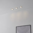 Eglo EU Pineda Plastic Chrome LED Round Set of 3 Recessed Lights, 7.8cm, 3000K
