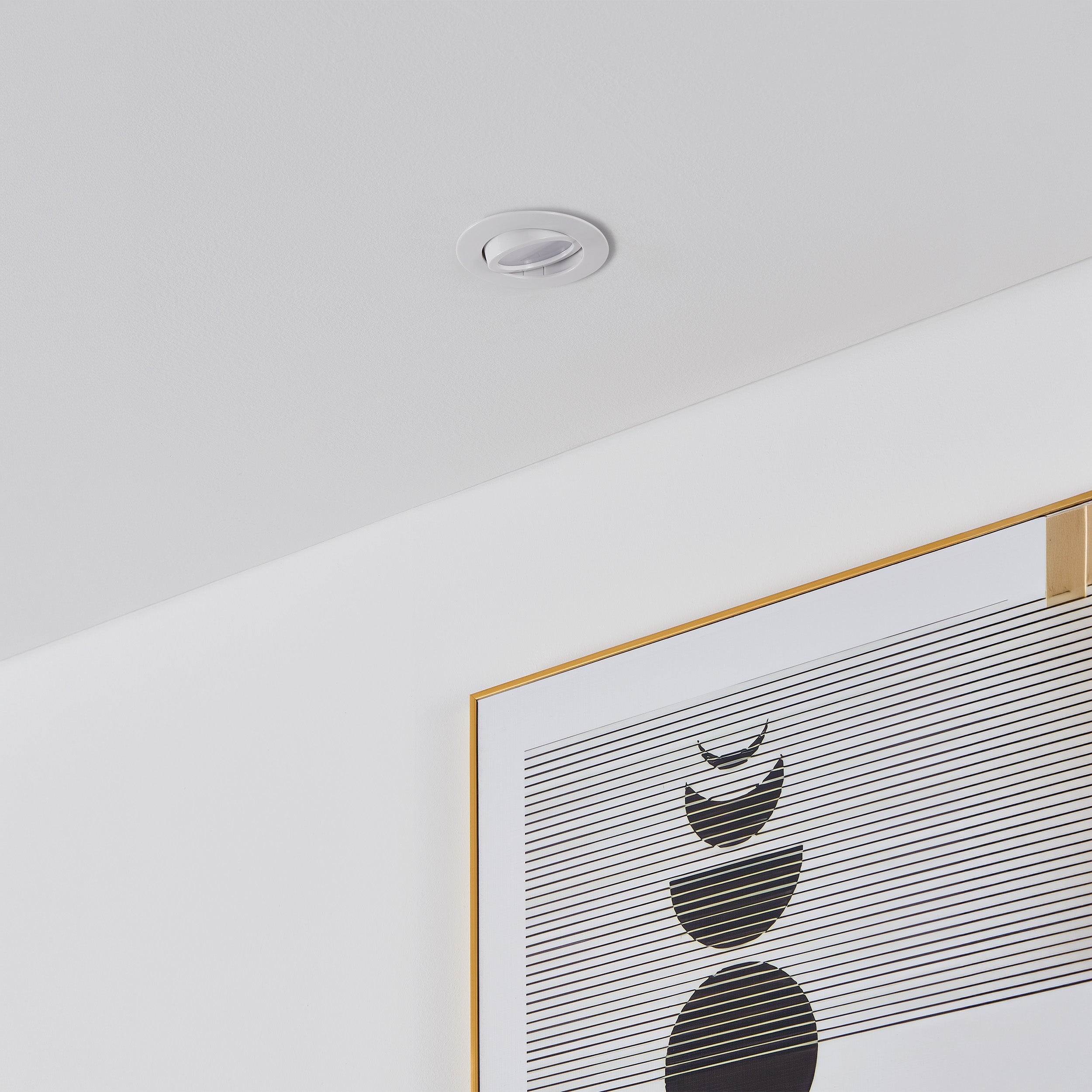 Eglo EU Pineda Plastic Black LED Round Set of 3 Recessed Lights, 8.4cm, 3000K product image - Endon Lighting from First Light Direct with great prices and fast UK delivery