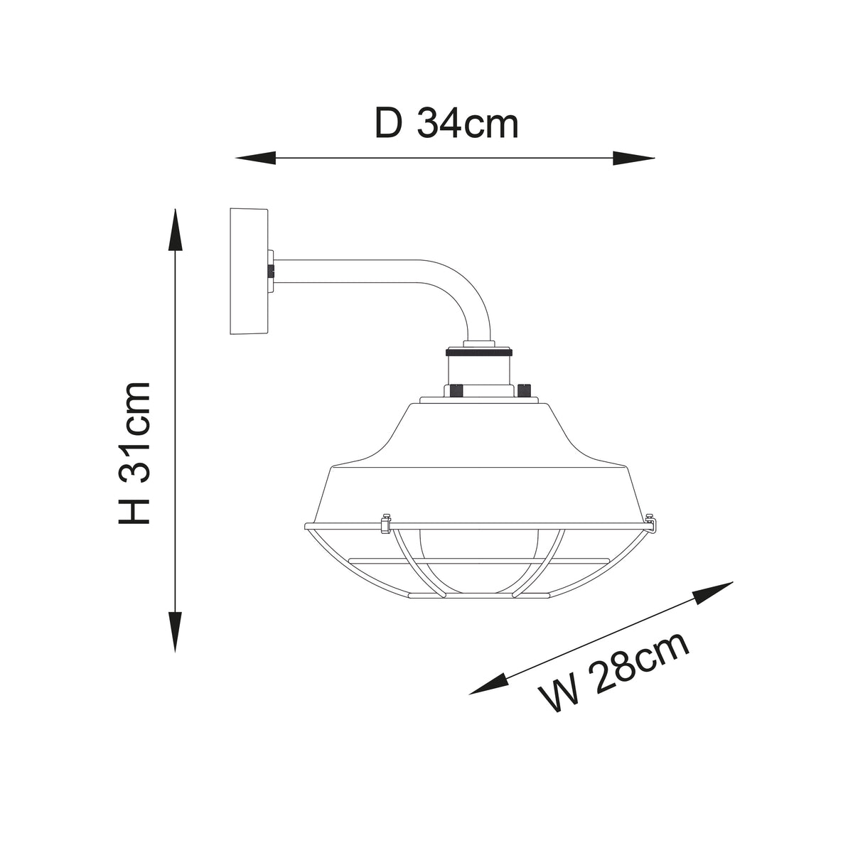 Endon Lighting Sylvie 125432 Sylvie 2lt Linear Pendant Light Fitting