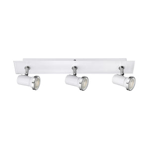 Eglo EU Tamara 1 LED White Steel 3-Light Spotlight
