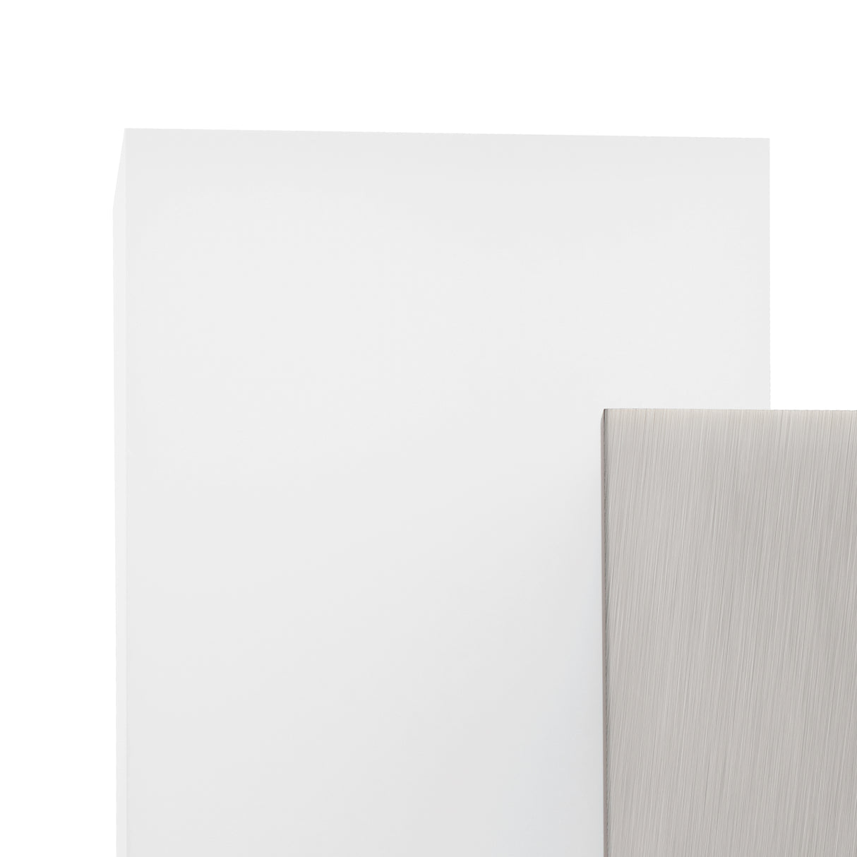Eglo EU METRASS?2 LED Wall / Ceiling Light – Satin Nickel Aluminium, Twin Light, Warm White, Indoor Lighting