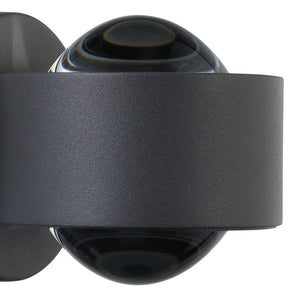 Eglo EU ONO?2 Wall Light – Anthracite Aluminium, Twin LED, Warm White, Indoor Up & Down Lighting