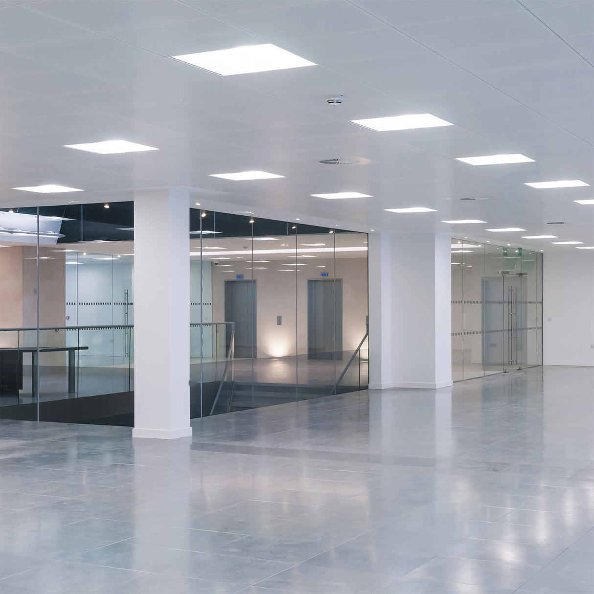 Eglo EU Salobrena 1 White Aluminium LED Ceiling Light