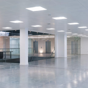 Eglo EU Salobrena 1 White Aluminium LED Ceiling Light