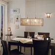 Eglo EU Sendero Maple Wood Pendant Light
